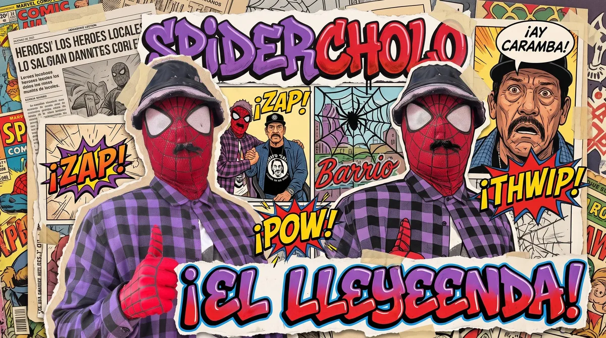 De la calle a 10 millones de seguidores: quién es Spidercholo