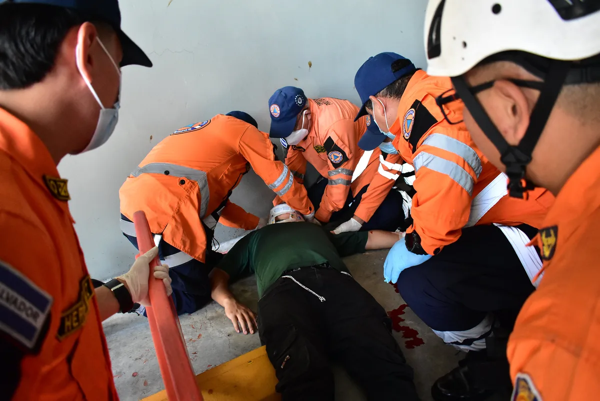 El Salvador mide sus capacidades de enfrentar un terremoto a nivel nacional