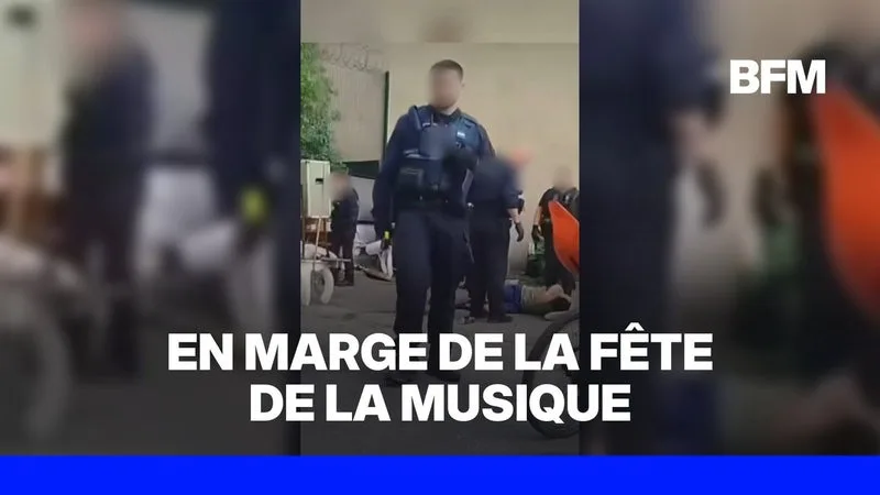 Un policier national filmé en train de jeter violemment au sol un homme à Carcassonne