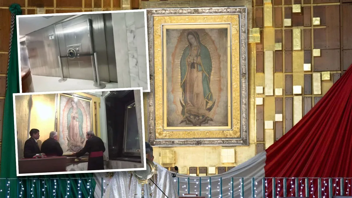 Así es el Camarín de la Virgen de Guadalupe, la bóveda sagrada que está en la Basílica: ¿Qué hay dentro?