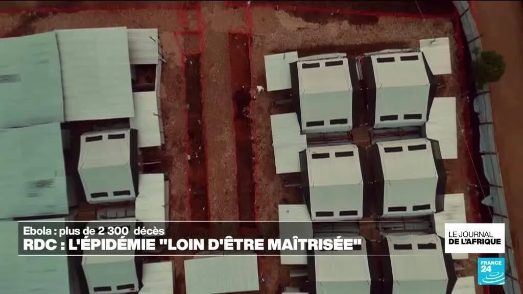 Ebola en RD Congo: l'épidémie est "loin d'être maîtrisée", alerte l'OMS