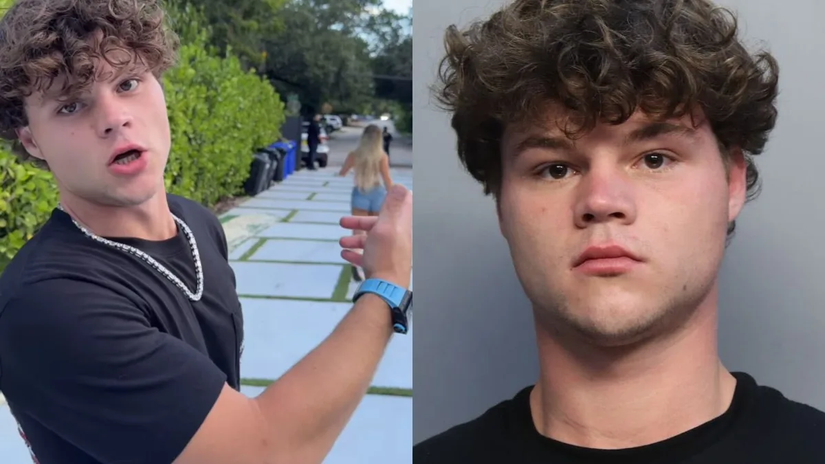 El youtuber Jack Doherty fue detenido en Florida tras ser acusado de violencia doméstica