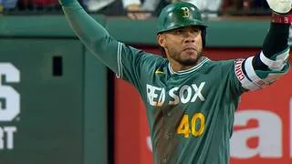 MLB: Willson Contreras destrozó un cuadrangular a 450 pies