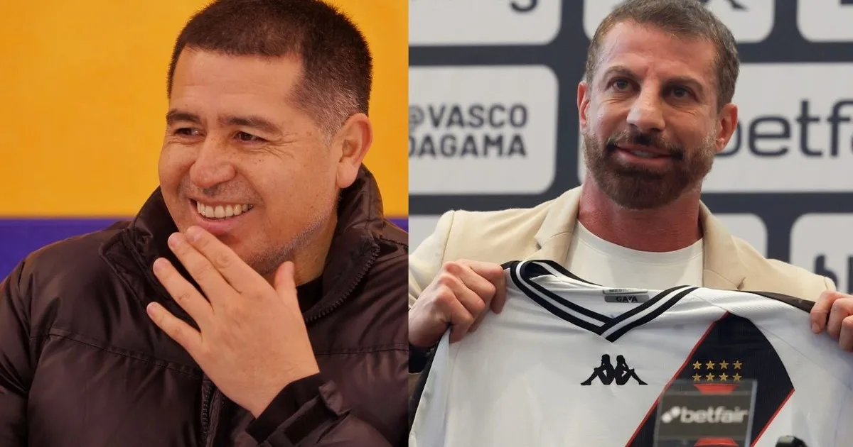 Son ídolos y se enfrentarán como presidentes: el condimento que tendrá la semi entre Boca y Vasco da Gama