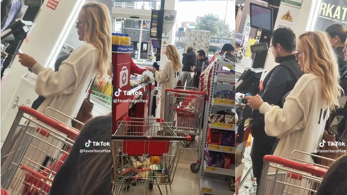 Natalia París fue vista comprando en un D1 y las redes se encendieron: “La calle está muy dura”