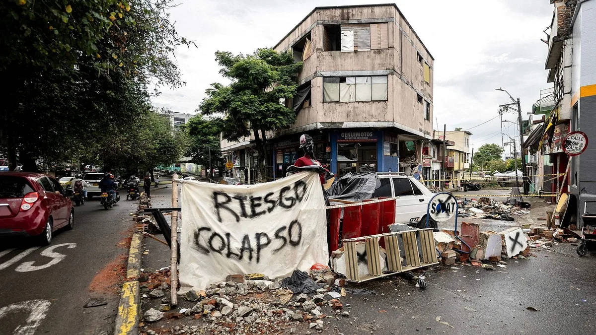 Colombia afronta una reconstrucción dura una semana después del terremoto