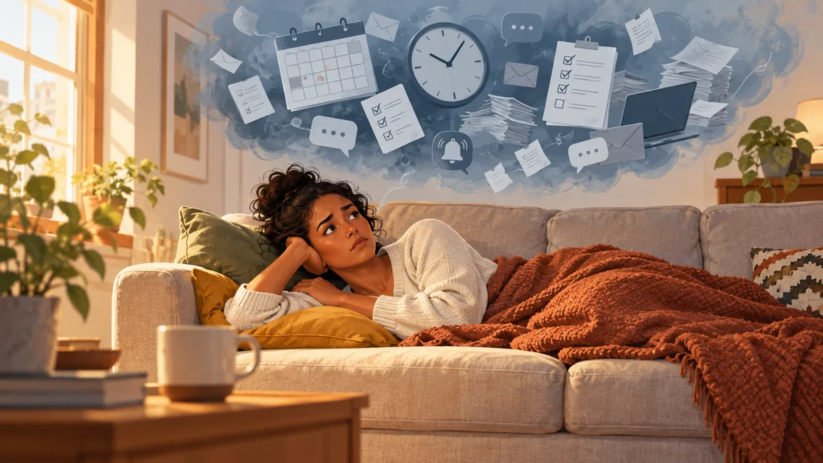 Quando descansar vira motivo de culpa, a cobrança passou do limite