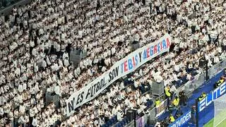 El Bernabéu estalla contra Tebas, Laporta y el caso Negreira con cánticos de protesta