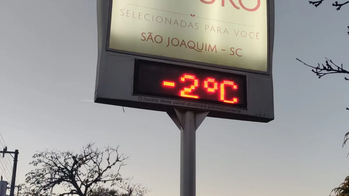 Frio intenso chega nas próximas horas e pode deixar cidades abaixo de 0°C; dez estados entram na mira de ciclone e frente fria