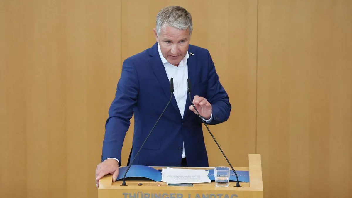 Thüringer Landtag: Höcke: Das politische Kerbholz von Voigt ist voll