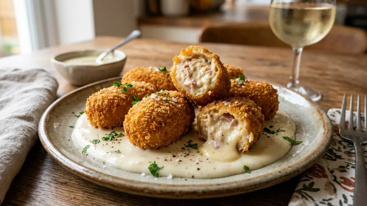 Los cocineros españoles coinciden: “La bechamel de las croquetas no se mejora con más leche, sino con gelatina y 100 g de harina”