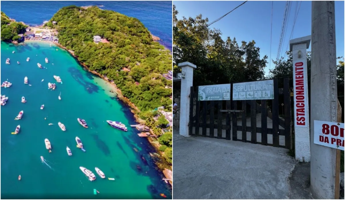 Justiça manda destino paradisíaco retirar portão particular que restringe acesso de praia famosa