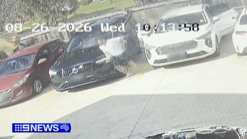 Mum and baby caught up in carjacking spree