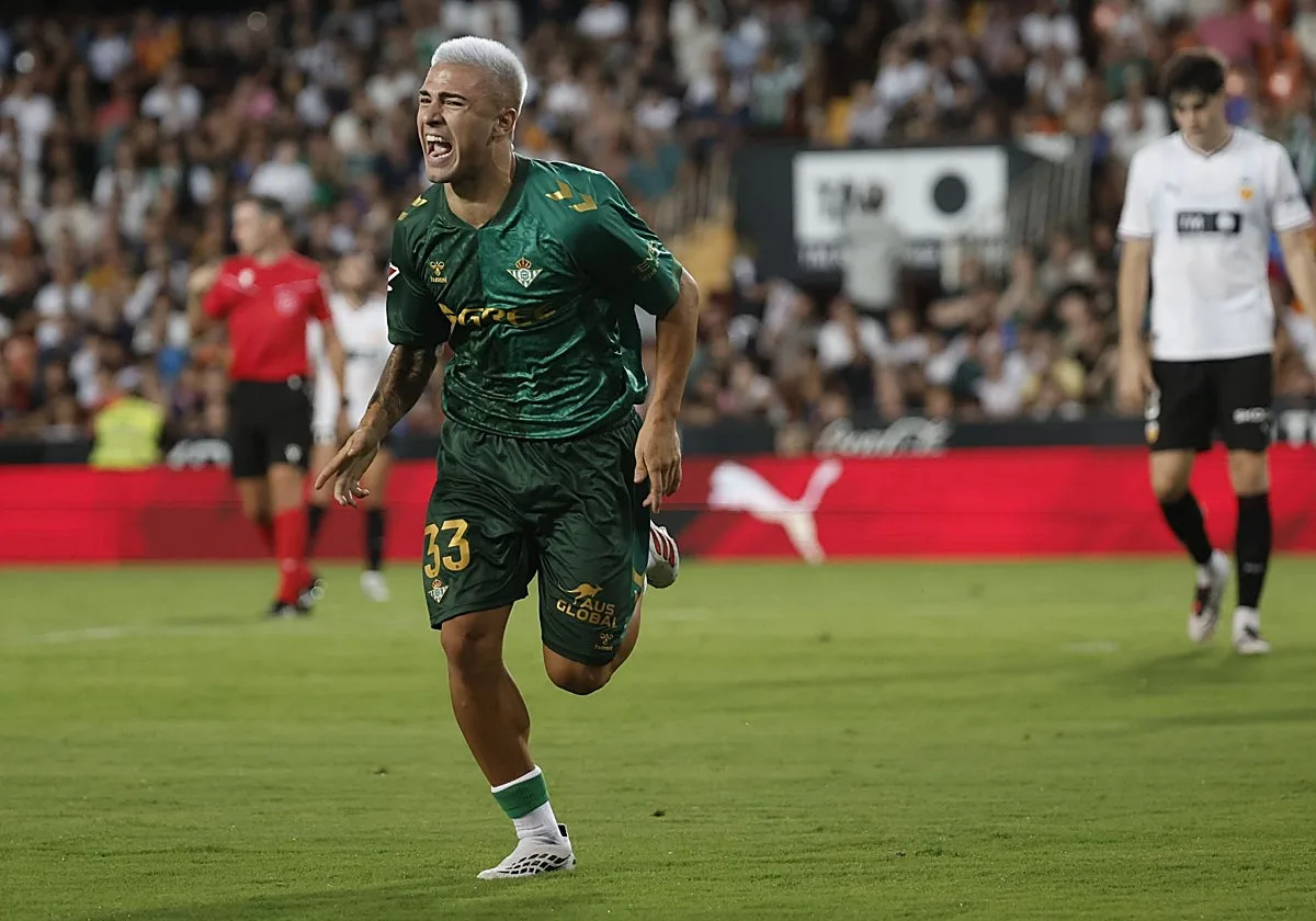Valencia - Betis, las notas de los jugadores: Pablo García por fin luce su zurda de gol con el Betis