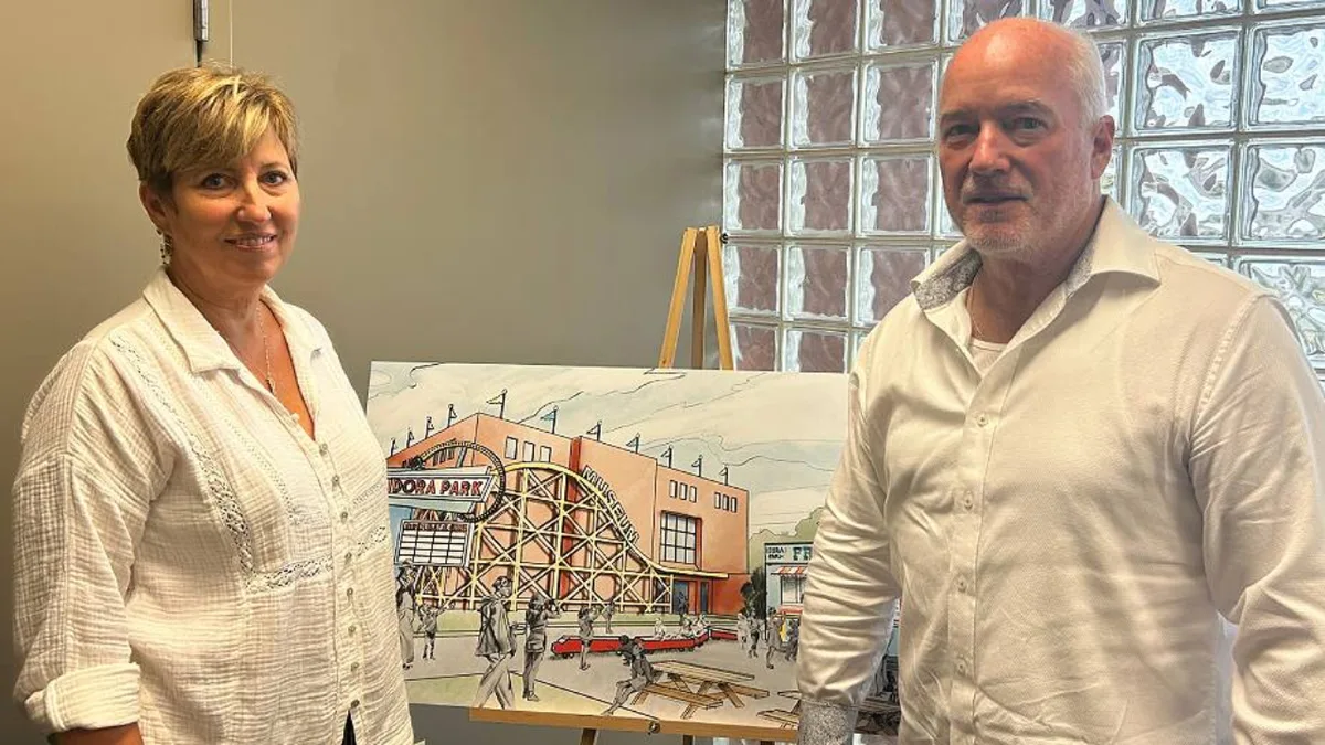An Ohio couple spent 30 years in the country for pieces of an amusement park that closed in 1984