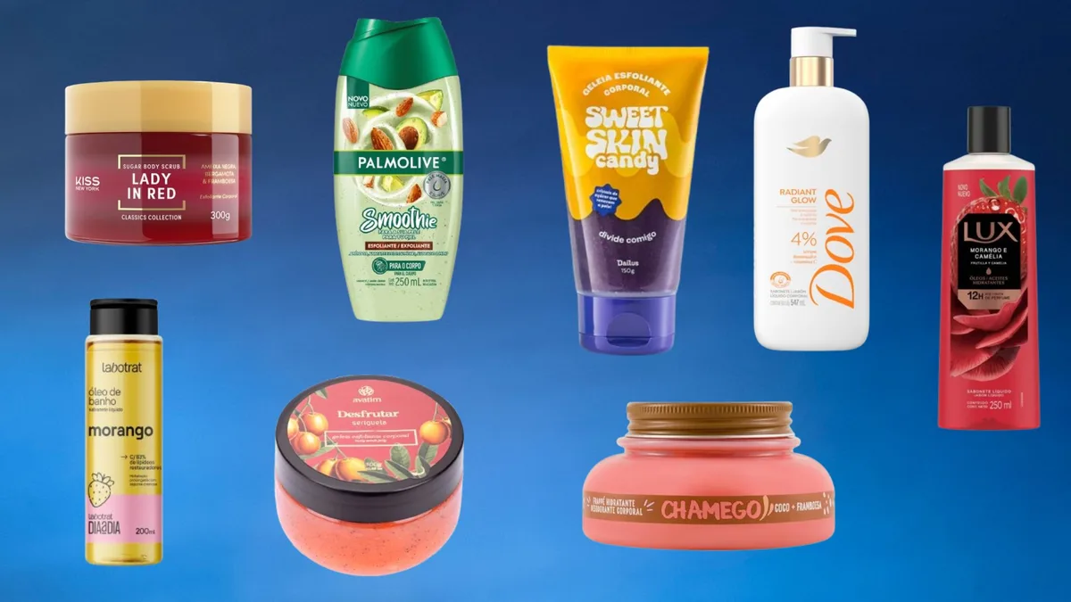8 produtos de beleza para o banho que transformam a pele