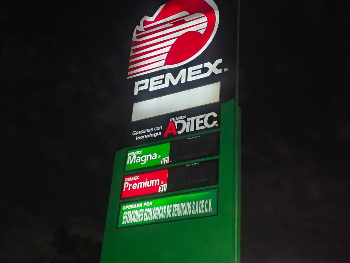 Pemex pierde 1,756 millones de pesos al mes por contención de precios de gasolina y diésel