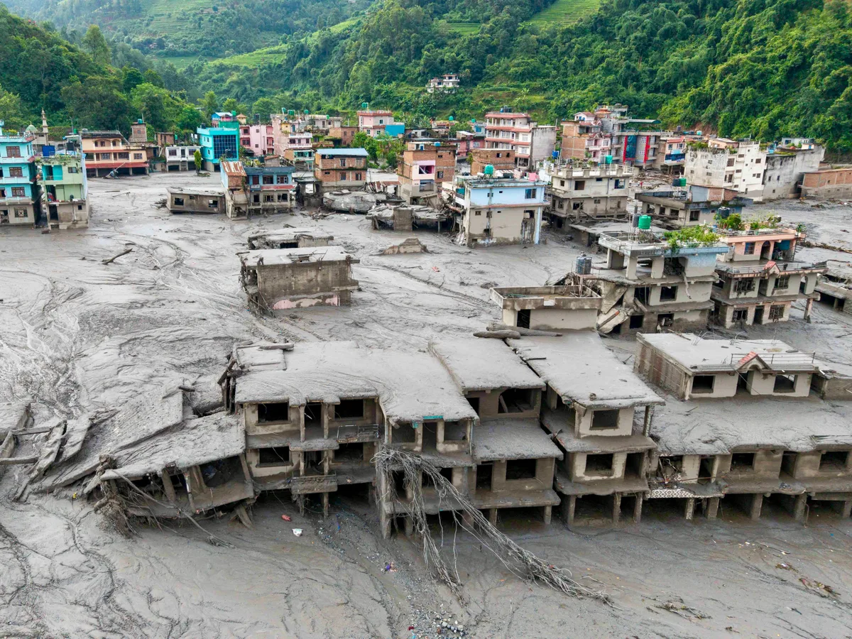 540 foreign tourists from more than 30 countries are missing in Nepal's flash floods