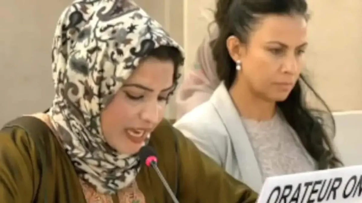 "They Turned PoK Into A Graveyard": Kashmiri Woman Who Slammed Pakistan At UN