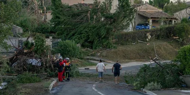 Tornade dans l’Aude : le village de Pomas partiellement détruit, 39 personnes blessées