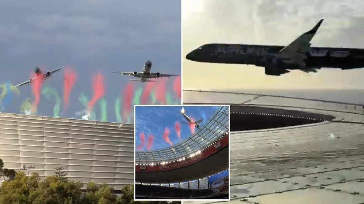 Astonishing flyover at packed South African stadium makes waves: ‘Not AI’