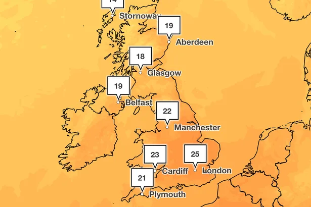 September scorcher as Met Office says 'middle of summer temperatures' hit UK this week