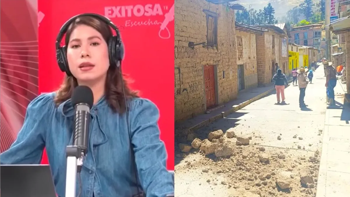 Terremoto en Ayacucho: conductora mantiene la calma en vivo y recuerda la mochila de emergencia durante el sismo 7.2