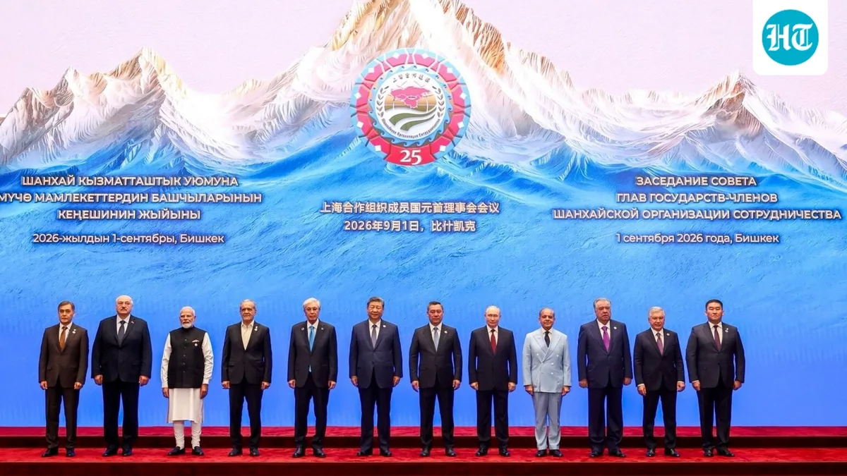 Pakistan PMO omits PM Modi, Iran President from SCO family photo; Sharif later posts full image