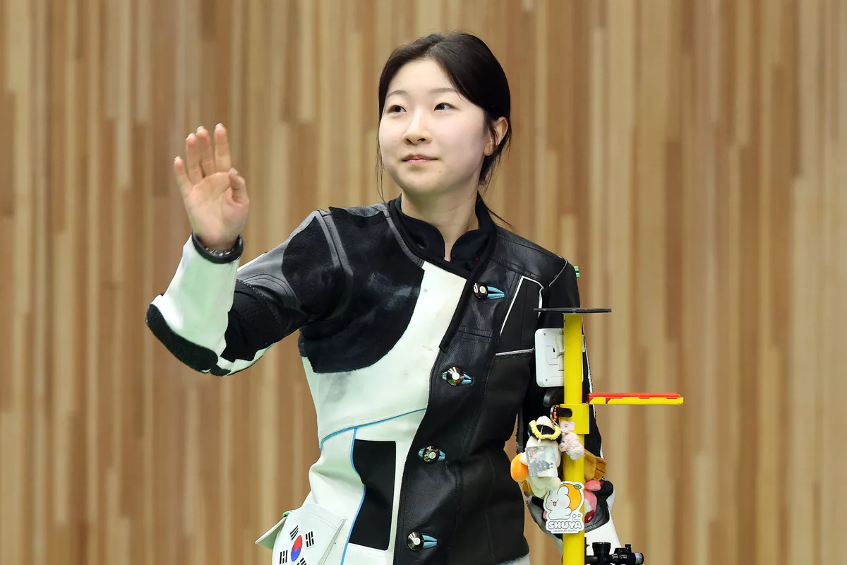 10m 공기소총 반효진, ‘트리플 크라운’ 실패… 동메달 수확