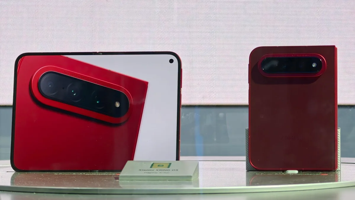 Xiaomi's new passport-style foldable looks shorter and wider than the Galaxy Z Fold 8