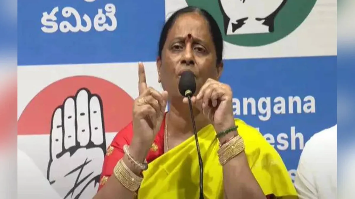 Ex-Telangana minister Konda Surekha rules out leaving Congress, eyes 2028 polls