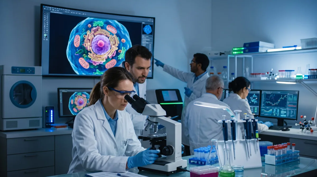 Google, Meta e Isomorphic Labs invierten 300 millones de dólares para crear una célula virtual