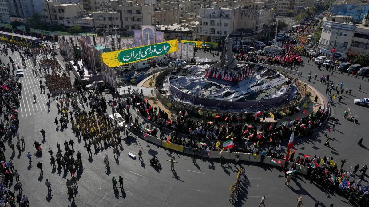 Hundreds of thousands attend Iran’s biggest government-organised rally since the war began