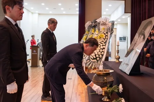 증평 출신 호국영웅 연제근 상사 76주기 추모식