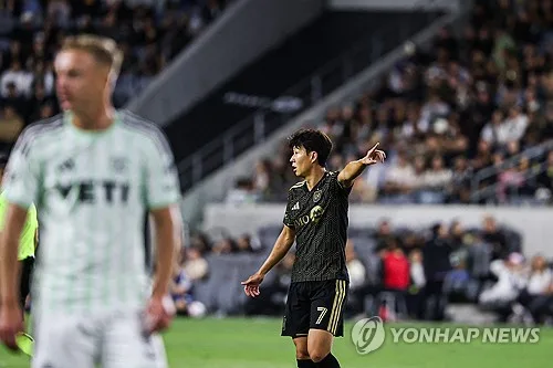 손흥민, MLS 시즌 7호골·도움 1위 도약…LAFC, 5경기 만에 승리