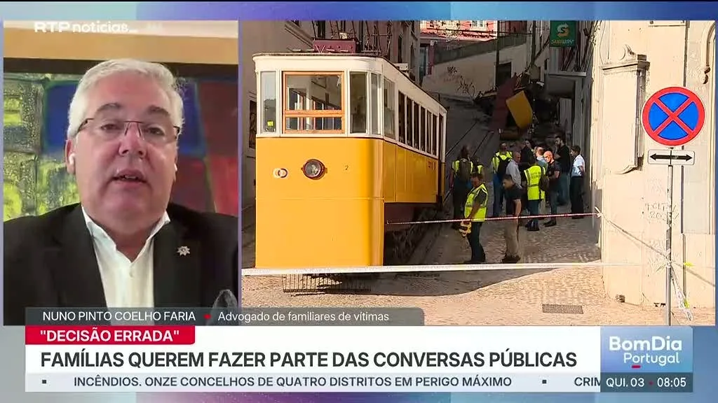 Acidente Elevador da Glória. Vítimas exigem respostas e apoio um ano após a tragédia