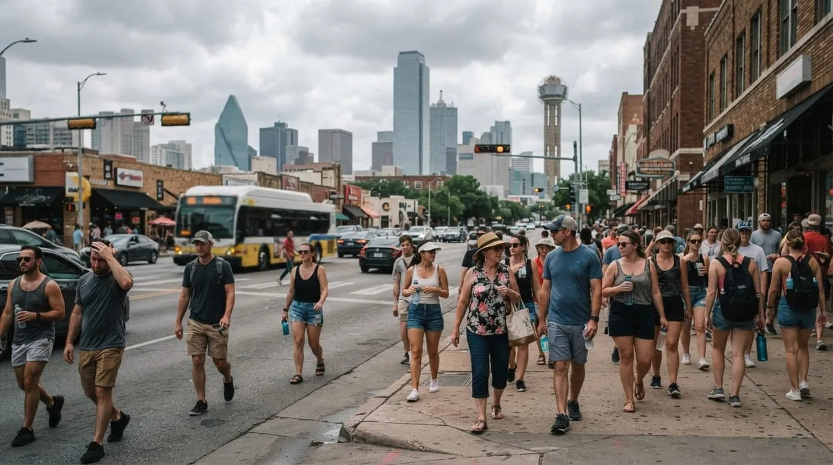 ¿Cómo estará el clima en Dallas este lunes 24 de agosto?