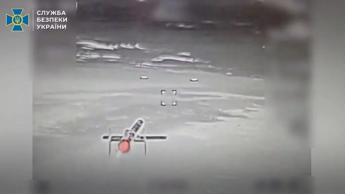 Abwehr gegen Kamikaze-Drohnen: Ukraine zeigt erstmals Geran-5-Abschuss mit neuem System