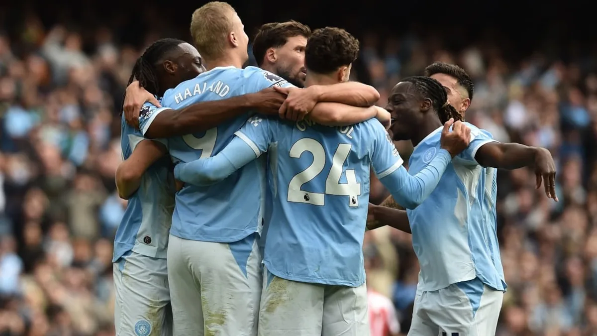 Manchester City Outgun Sunderland Despite Brian Brobbey's Hat-Trick, Manchester United Rescue Fulham Draw