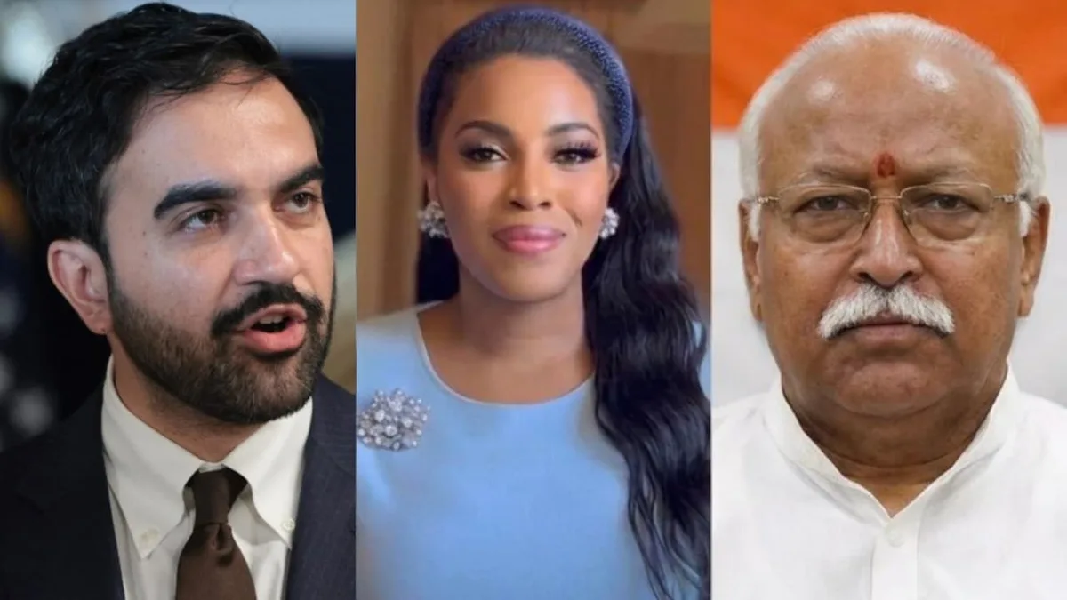 US Singer Slams Zohran Mamdani Over RSS Chief Mohan Bhagwat's New York Event
