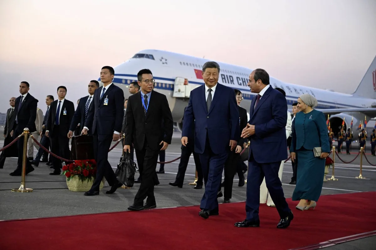 Xi returns to transformed Middle East for first Egypt visit in 10 years
