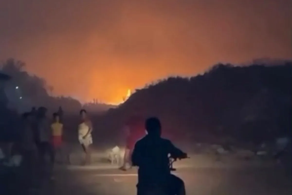 Moradores denunciam incêndio em lixão de Manacapuru e cobram solução: ‘Fumaça invade casas e comércios’