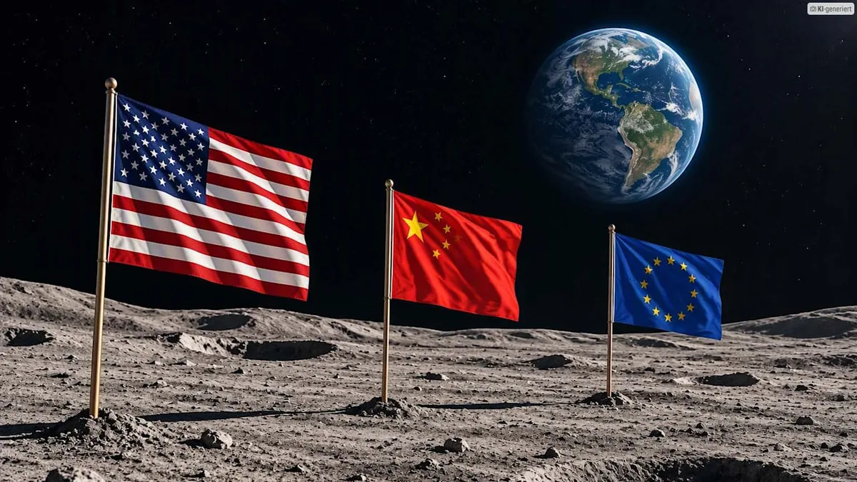 Neuer Wettlauf im All - Wem gehört unser Mond wirklich?
