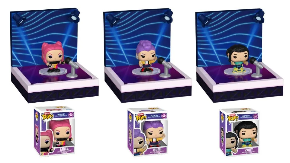 Funko Expands Its ‘KPop Demon Hunters’ Line With Bitty Pops! Stages