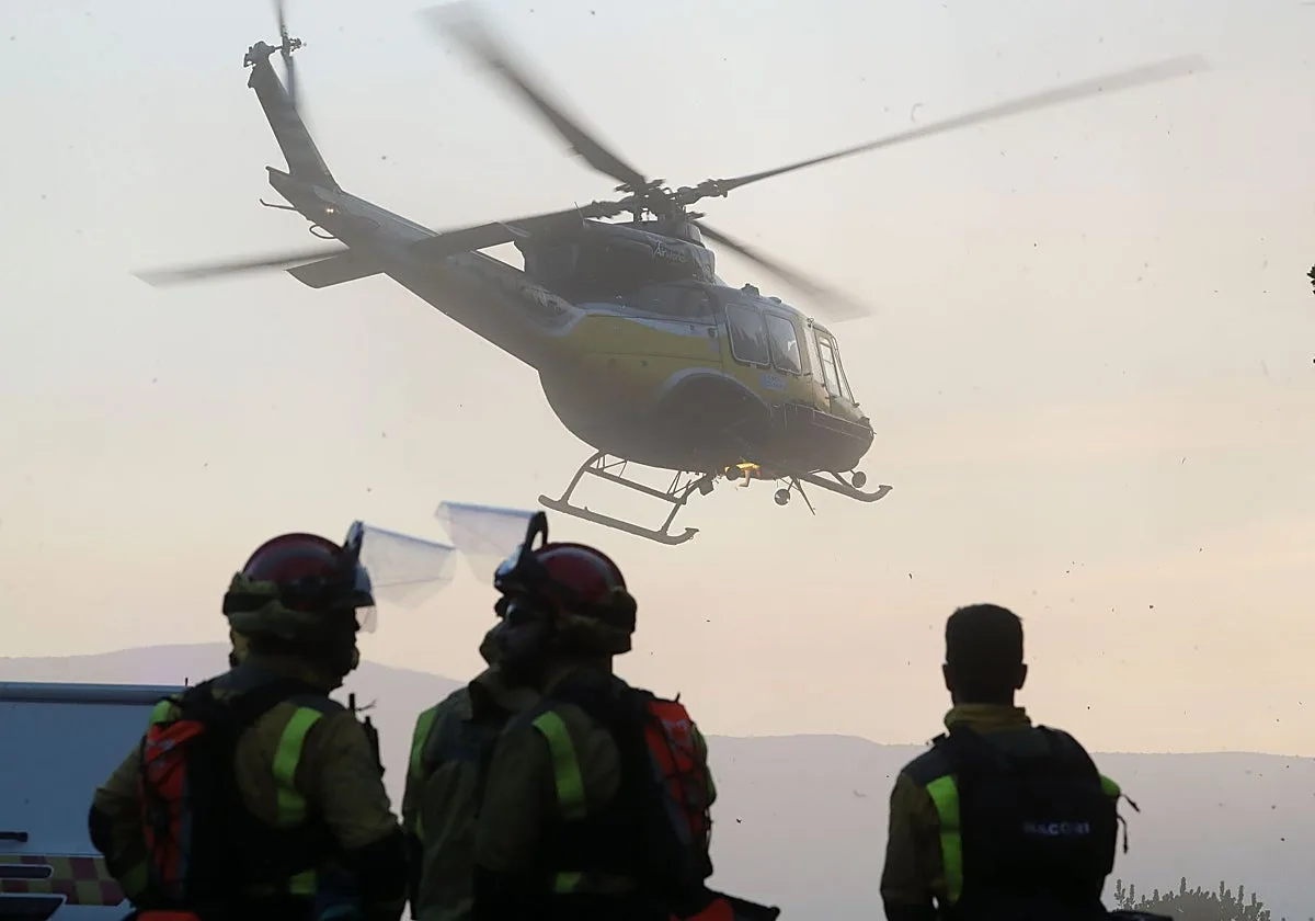 Desactivada la Situación 2 ante la evolución «favorable» del fuego de Quiroga