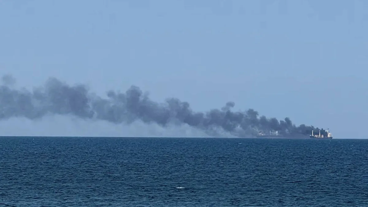 Drone attack sinks ship off Bulgaria coast, second strike in a week