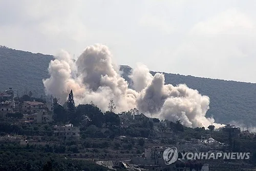 이스라엘군, 레바논 남부 공습…레바논 매체 "여성 1명 사망"