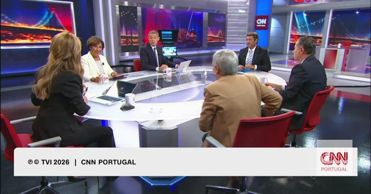 O confronto entre André Ventura e os comentadores da CNN na íntegra
