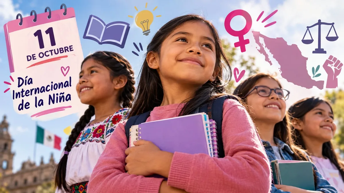 11 de octubre: Por qué se conmemora hoy el Día Internacional de la Niña y cuál es el panorama en México