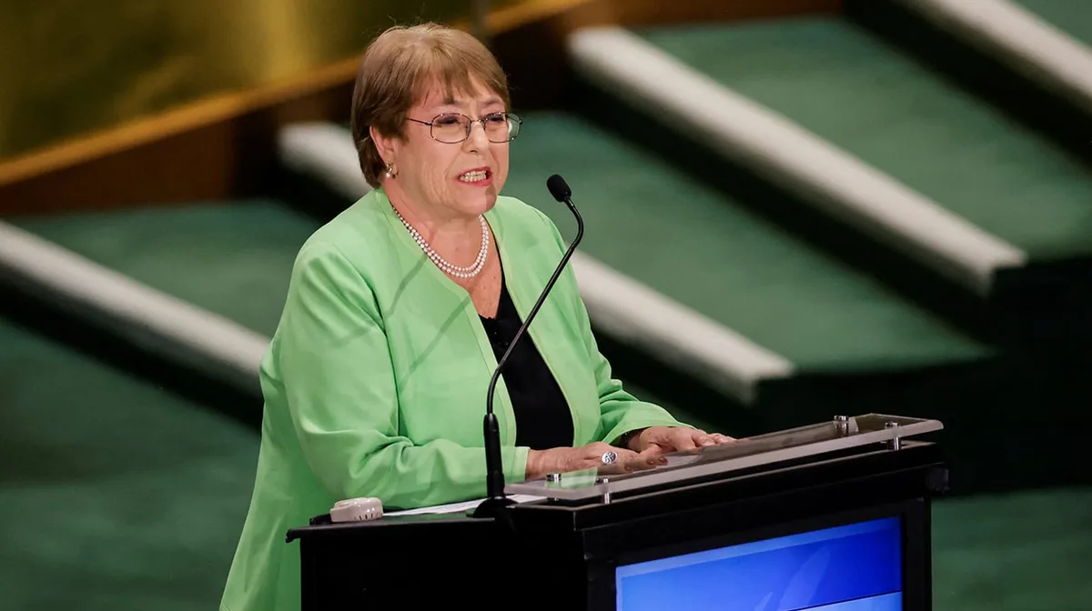 Michelle Bachelet retiró su candidatura para la Secretaría General de la ONU tras quedar penúltima en el último sondeo
